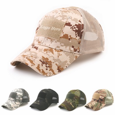 Camo Mesh Tactical Cap