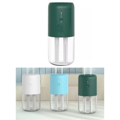 Portable USB Mist Humidifier with Night Light