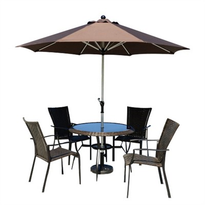 Vented Bistro Market Patio Umbrella