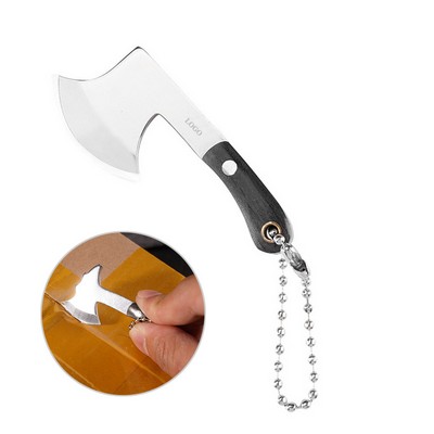 Mini Knife with Miniature Blade and Hatchet