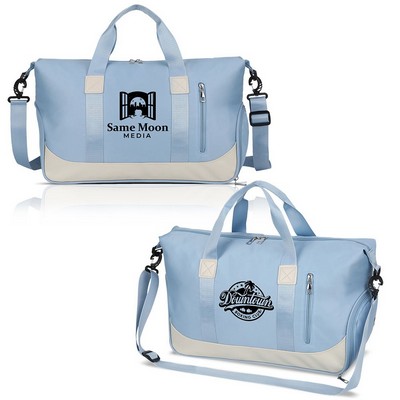 Gym Dry Wet Separated Duffle Bag (17" X 10" X 8")