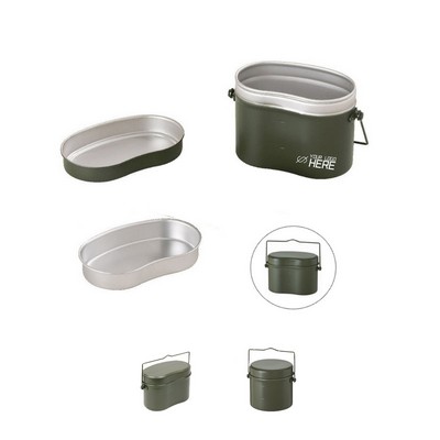 Aluminum Lunch Box Set