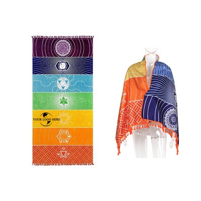 2" 1 Beach Towel and Yoga Mat