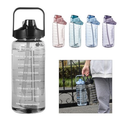 64 Oz. Water Bottle with Time Marker