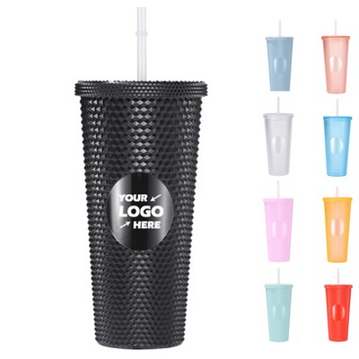 24 Oz Double Layered Insulated Water Cup