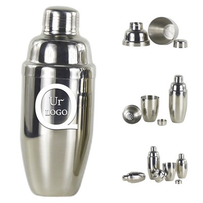 25.4 Oz Stainless Steel Cocktail Shaker
