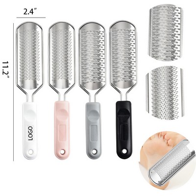 Stainless Steel Pedicure Foot File Callus Remover