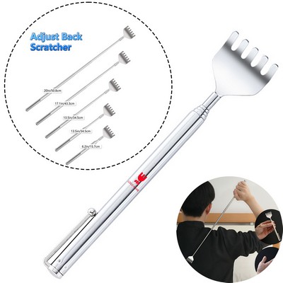 Extendable Stainless Steel Back Scratcher