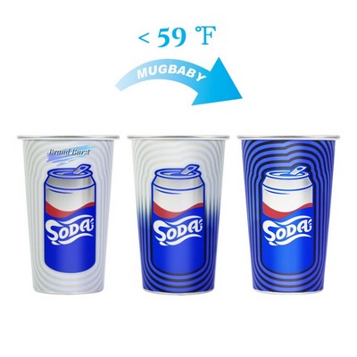 16 oz Aluminum Color Changing Cups