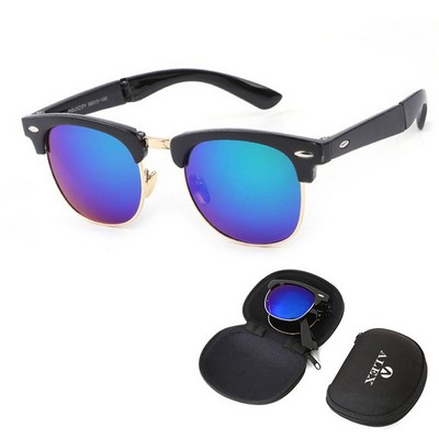 Foldable Fashion Retro Sunglasses