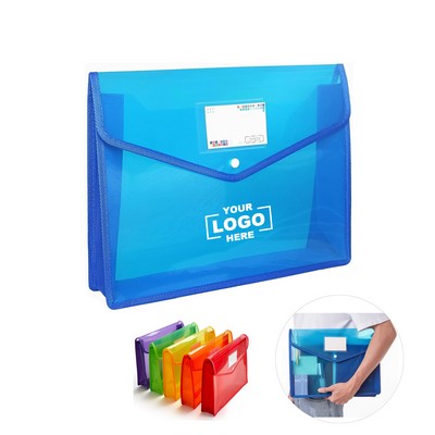 B5 Plastic Folder Expanding Envelope File Wallet.