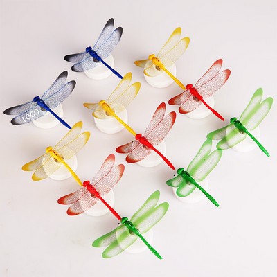 3D Led Dragonfly Decoration Night Light Sticker