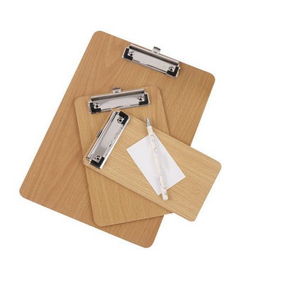 Solid Alder Wood Check Presenter W/ Clip