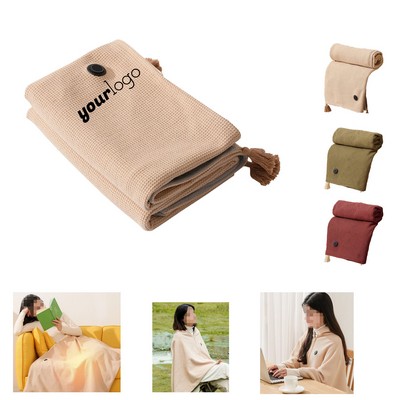 Electric Heated Throw Blanket Shawl