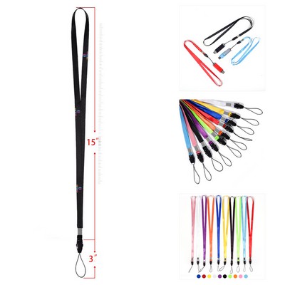 18-Inch Multicolor Neck Strap