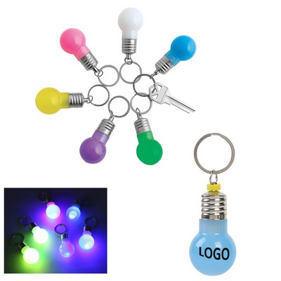 Light-up Bulb Keychain