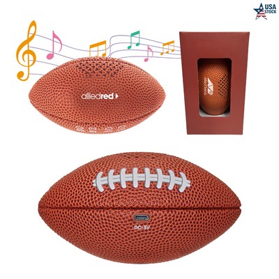 SonicWave Sports Football Bluetooth Speaker
