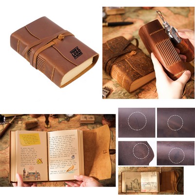Genuine Leather Retro Journal Notebook