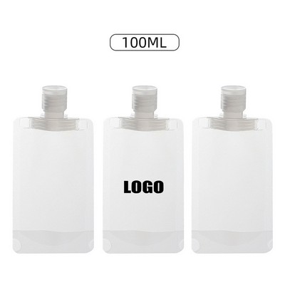 100ml Empty Dispenser Bag With Flip Cap