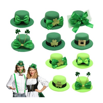 St. Patrick's Day Top Hat Cupid Costume Leprechaun Green Hat