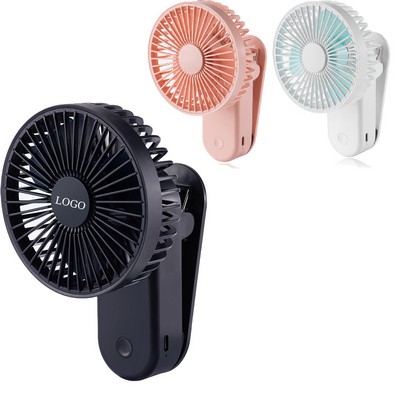 Rechargeable Portable Magnetic Clip Fan