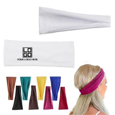 Wide Headbands Yoga Workout Hair Accessories Band