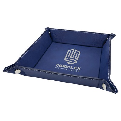 Leatherette Snap Up Tray