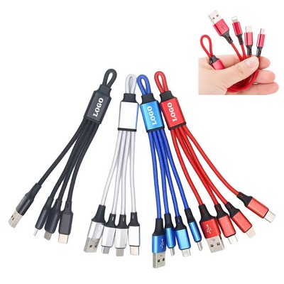 Free Shipping 3 in 1 USB Cable with Logo Custom