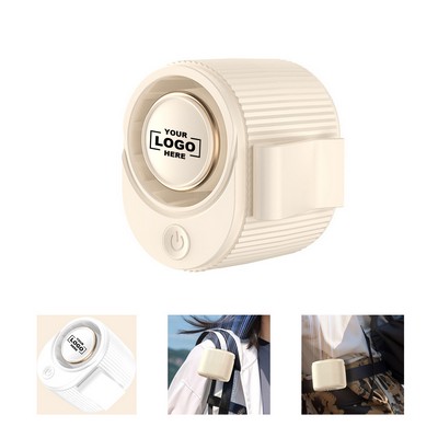 Portable Waist Clip Fan with Outdoor Hat Holder