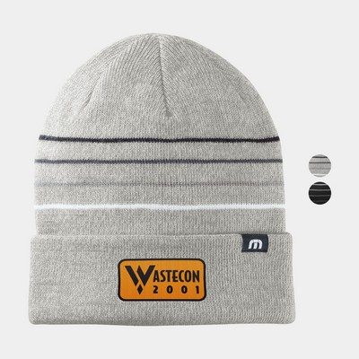 TravisMathew Striped Cuffed Beanie