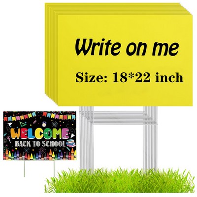 Corrugated Plastic Sheet for Yard Sale Signs.