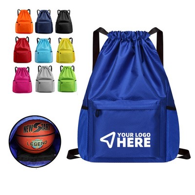 Thickened Sports Drawstring Backpack