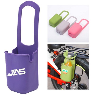 Multi-functional Silicone Baby Stroller Bike Cup Holder