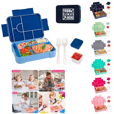 Portable Bento Lunch Box Food Container