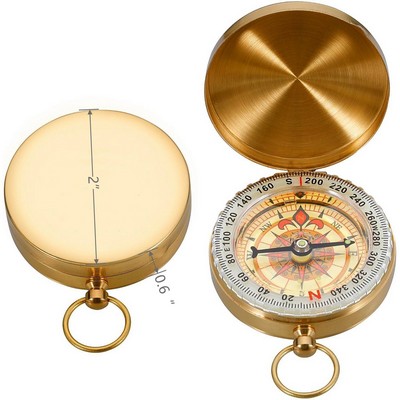 Waterproof Brass Navigation Compass