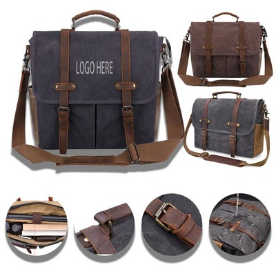 Sling Vintage Genuine Leather Messenger Bag & Laptop Bag