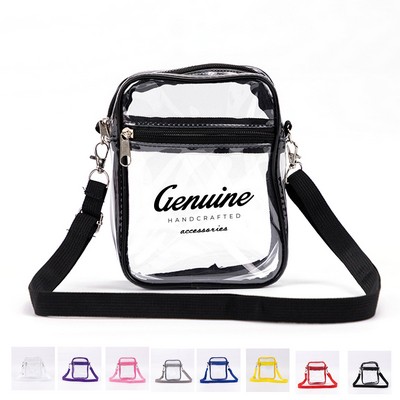 Clear PVC Waterproof Shoulder Bag