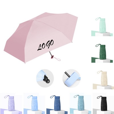 Compact Mini Sun & Rain Umbrella – UV Protection