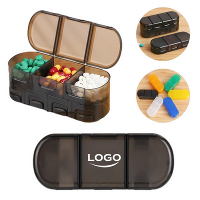 Removable And Assembled Portable Medicine Box.