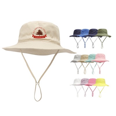 UPF 50+ Kids Sun Fisherman Hat