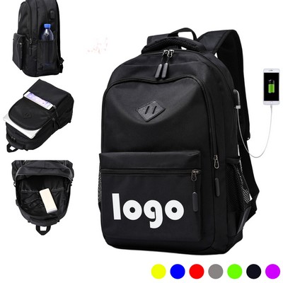 Student Bag Heavy Duty Backpack With Charging Port