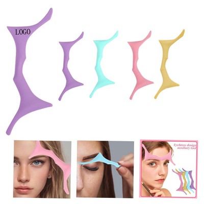 Flexible Silicone Eyebrow Shaping Stencils