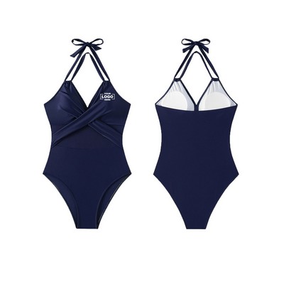 Elegant Sheer Mesh Monokini Swimsuit