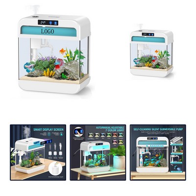 Illuminated Flow Aquarium Display