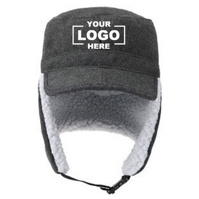 Winter Hats Warm Fleece Lined Earflaps