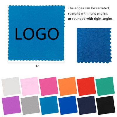 6"x6" Custom MicroFiber Cleaning Cloth