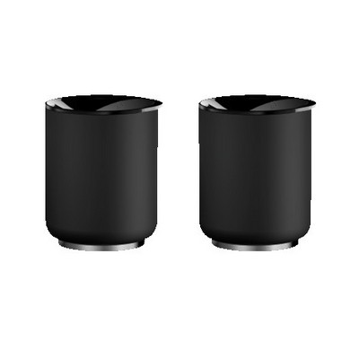 10 Oz. Matte Black Fellow® Rocky Lowball Tumbler Set of 2