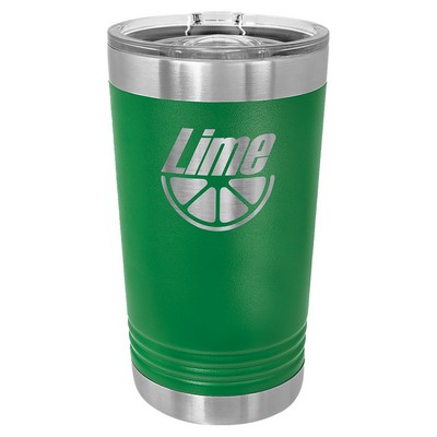 Polar Camel Green 16 oz. Pint with Slider Lid