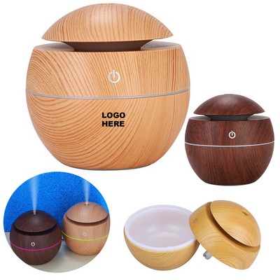 Portable Bedroom Air Moisturizer LED Light Humidifier Aromatherapy Diffuser for Office