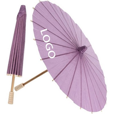 Customizable Handcrafted Waterproof Oiled Paper Umbrella MOQ100Pcs